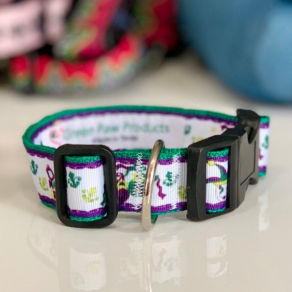 dog mardi gras collar