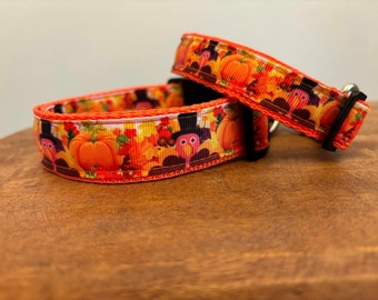 Collier, laisse ou ensemble assorti pour chien dinde de Thanksgiving... également disponible en GROS
