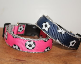 soccer dog collar