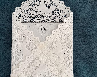 Paper Lace Envelopes