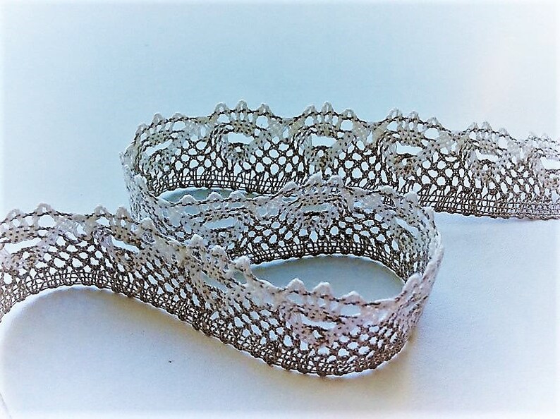 Lace Trim by the Yard Natural Organic Pure Linen dress Etsy