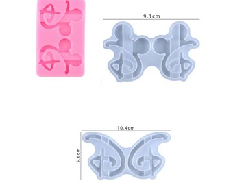 Theme park Straw Topper Mold