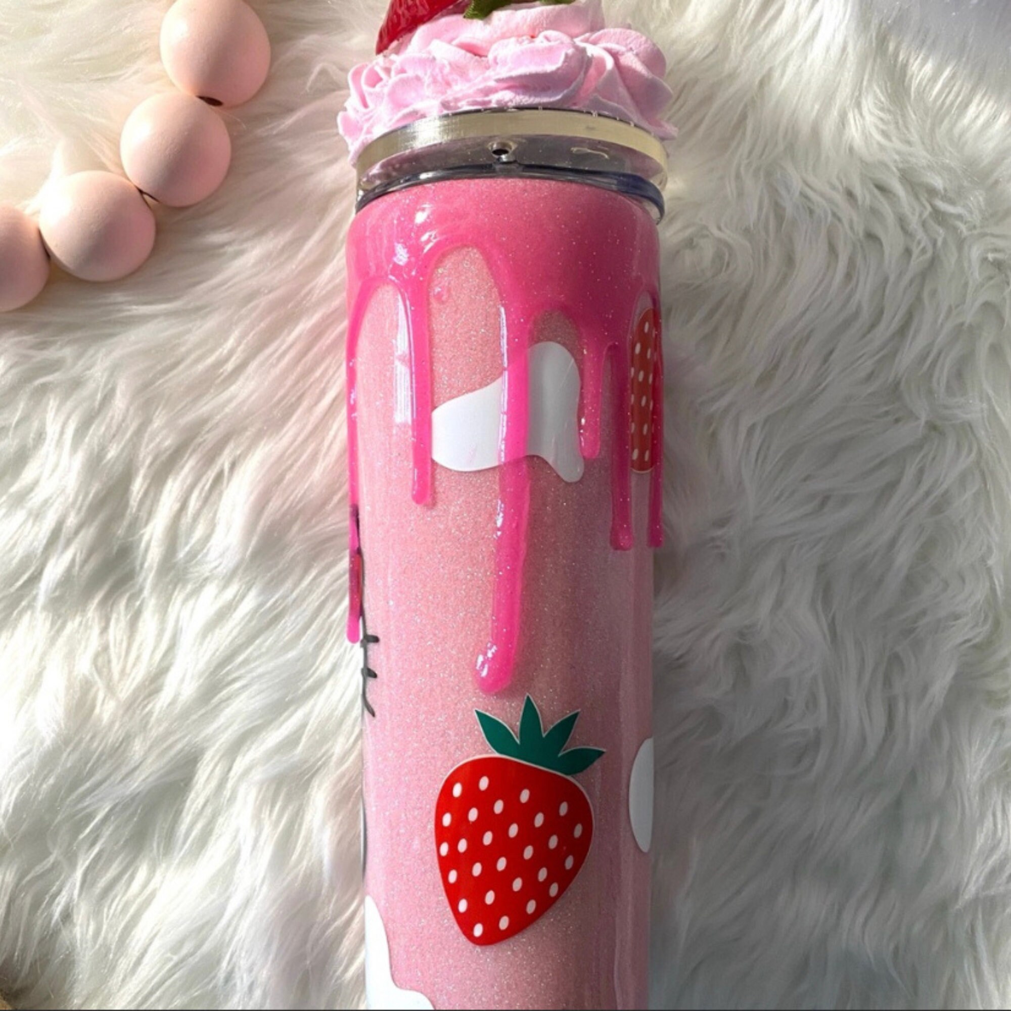 Christmas Light Hello Kitty Pink Tumbler 3D Skinny 20oz Tumblers - The best  gifts are made with Love