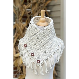 Winter Braid Cowl crochet pattern by Sheepish Stitches | fall | cap | toque | autumn | winter