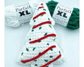 Christmas Tree Cuddler Crochet Pattern by Sheepish Stitches | Christmas Decor | Pillow | Decorative Throw Pillow