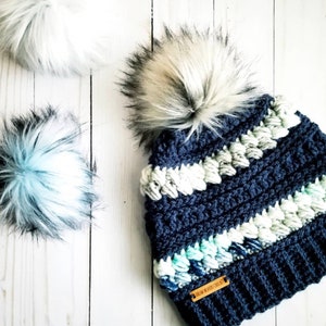Julianna Beanie Crochet Pattern by Sheepish Stitches Hat - Etsy