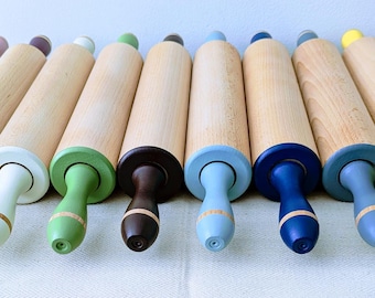 Rolling Pin painted handles