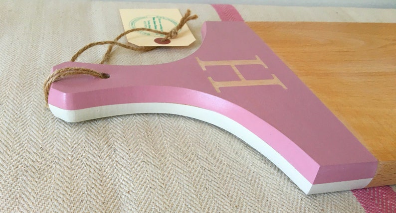 Chopping Board personalised with initials or Numbers image 2