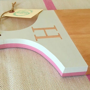 Chopping Board personalised with initials or Numbers image 3