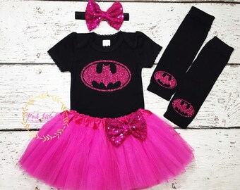 batman baby girl outfit