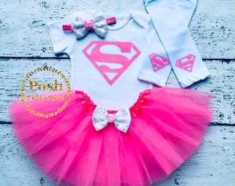 George Supergirl Fancy Dress Outfit Dressing Up Costume Livre Jour George Supergirl Fancy Dress Outfit Dressing Up Costume Livre Jour