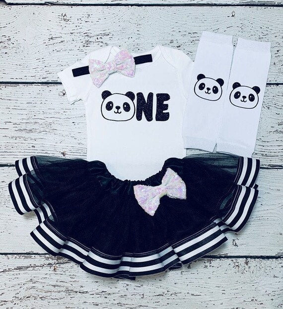 baby girl panda outfit