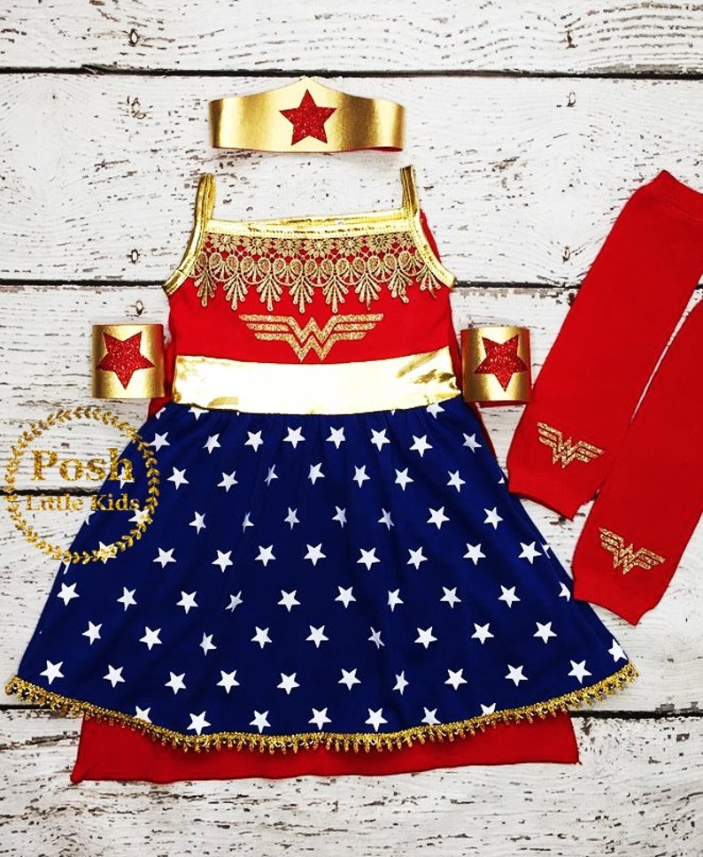 Wonder Women Birthday girl outfit,Wonder Women costume Super Hero set,Super Hero costume,Wonder Women Halloween outfit,Wonder Women dress