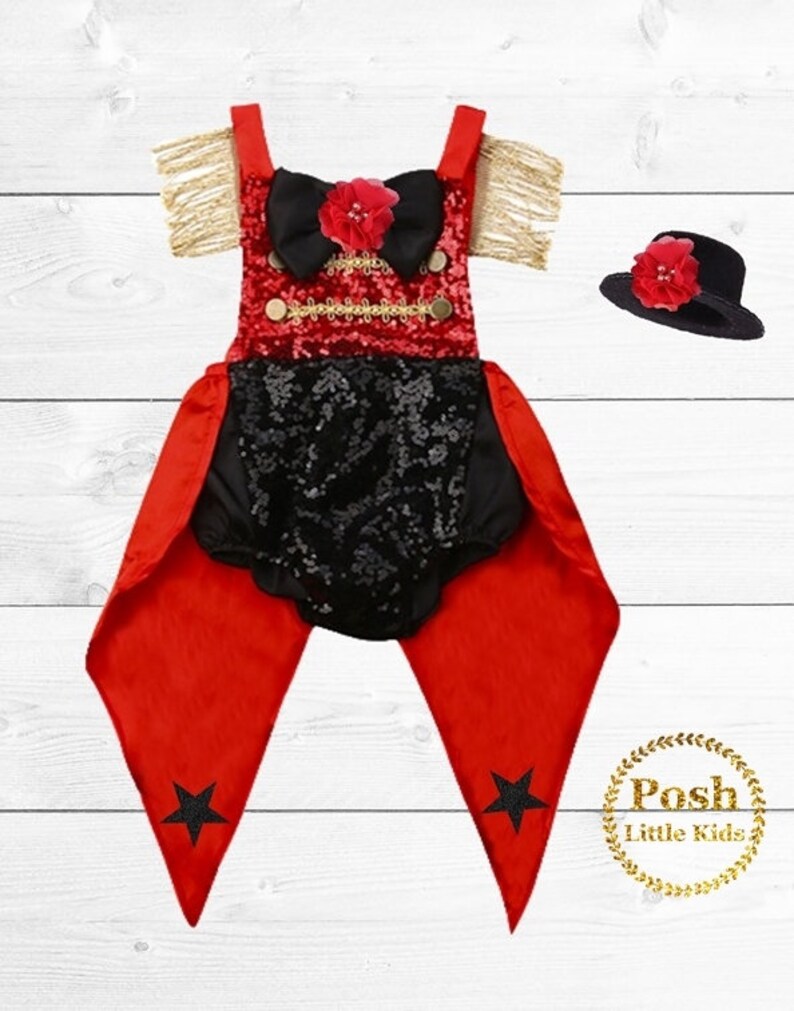 Ringmaster Baby girl setGreatest showman costumeRingmaster Etsy