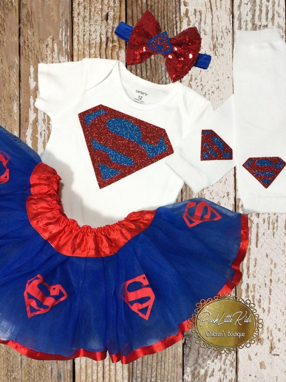 SuperGirl Birthday outfit