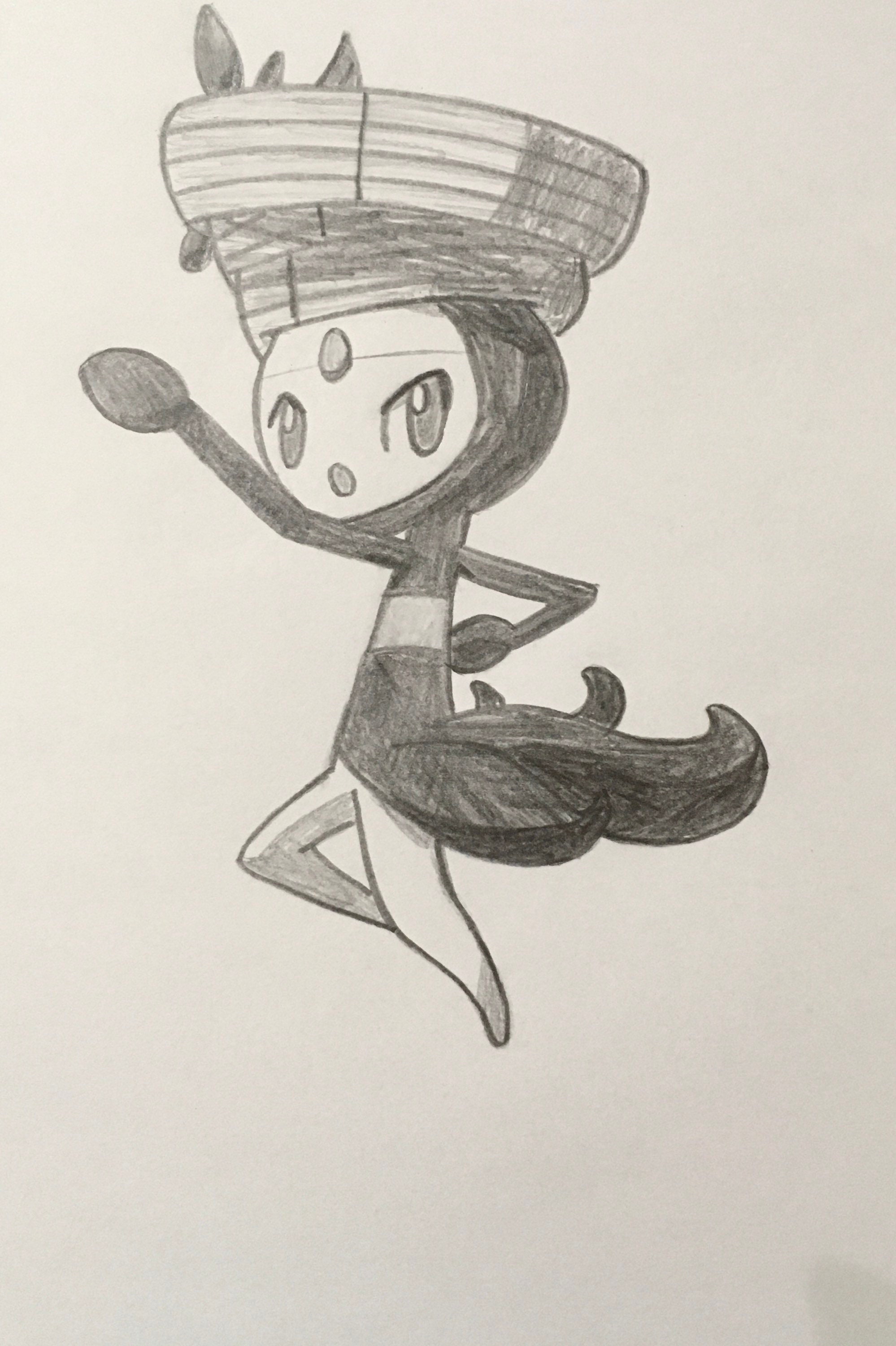 Meloetta forms  Imagenes kawaii, Kawaii