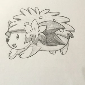 Tutorial de Desenho Shaymin Land