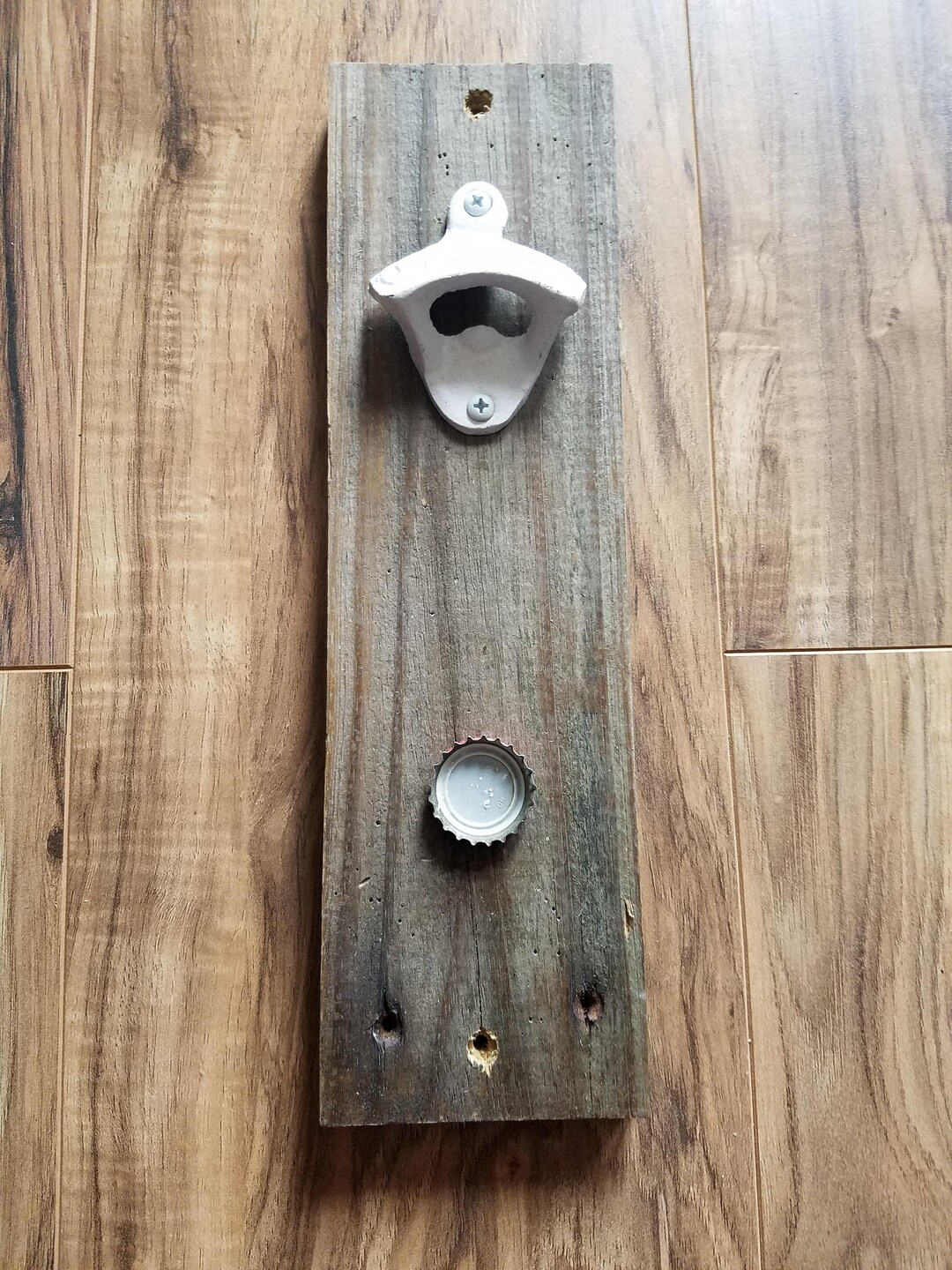 Wall Mounted Bottle Cap Opener Etsy