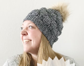 crochet pattern, colbie hat pattern, crochet hat, toque, pattern