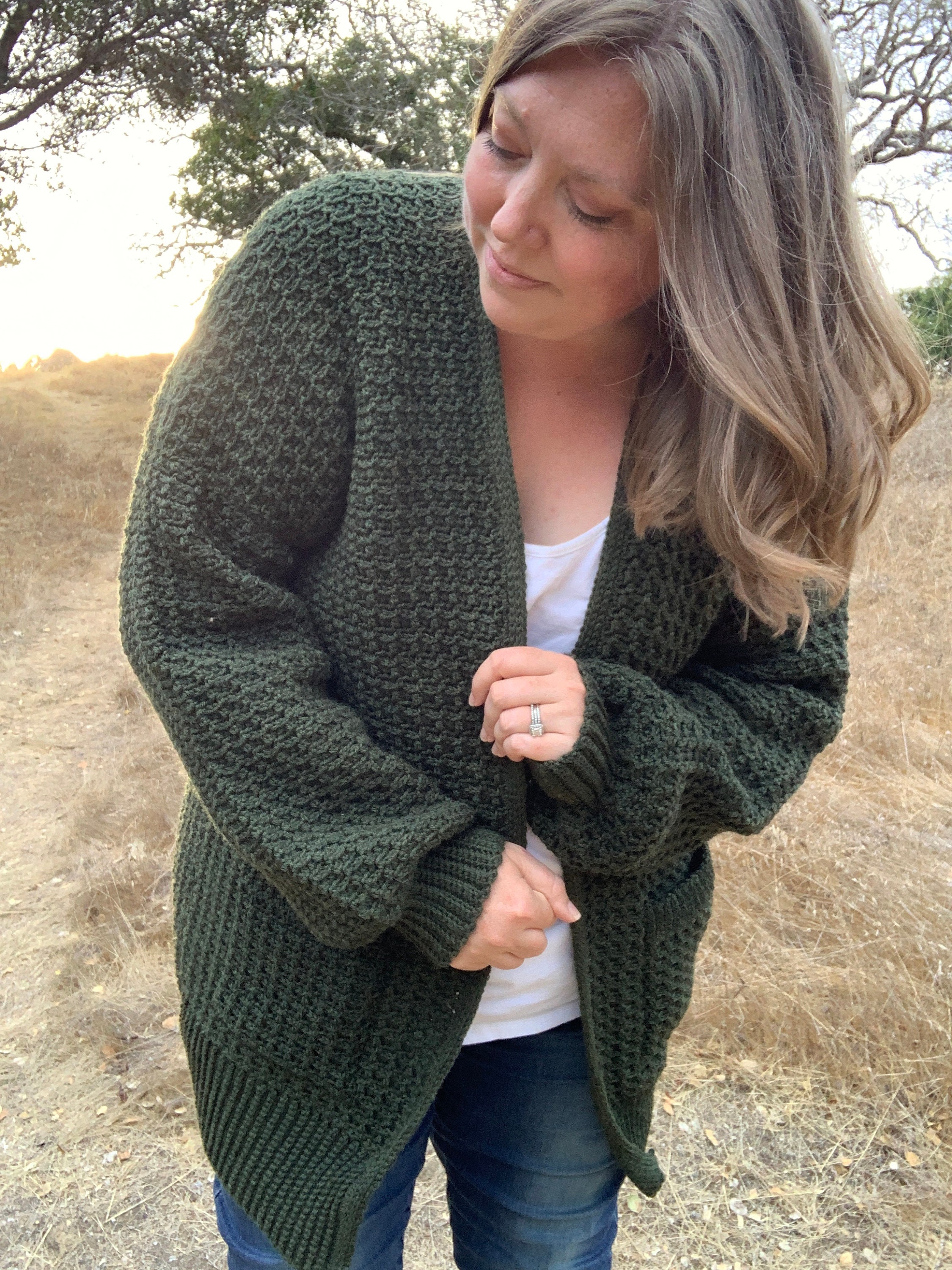 Waffle Stitch Vince Mohair Open Stitch Cardigan Belle By Kim