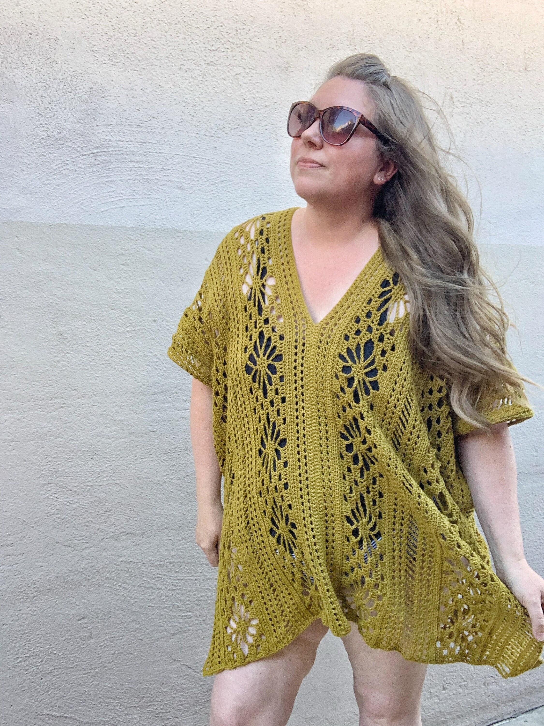 Swimsuit Cover up Crochet Pattern Lacey Crochet Cover up Etsy