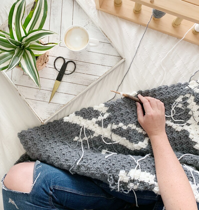 Crochet Graphgan Pattern Crochet Blanket Pattern Baby Etsy