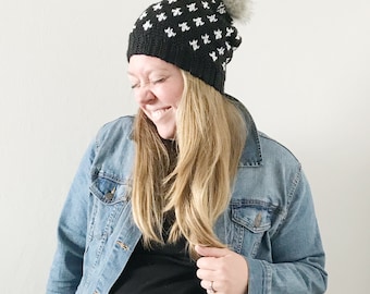 Fleur De Lis Crochet Hat Pattern: Modern Style (PDF Pattern)