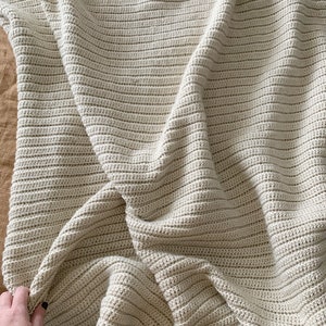 easiest crochet blanket pattern, modern crochet blanket, beginner friendly pattern, The Maverick Blanket crochet pattern image 9
