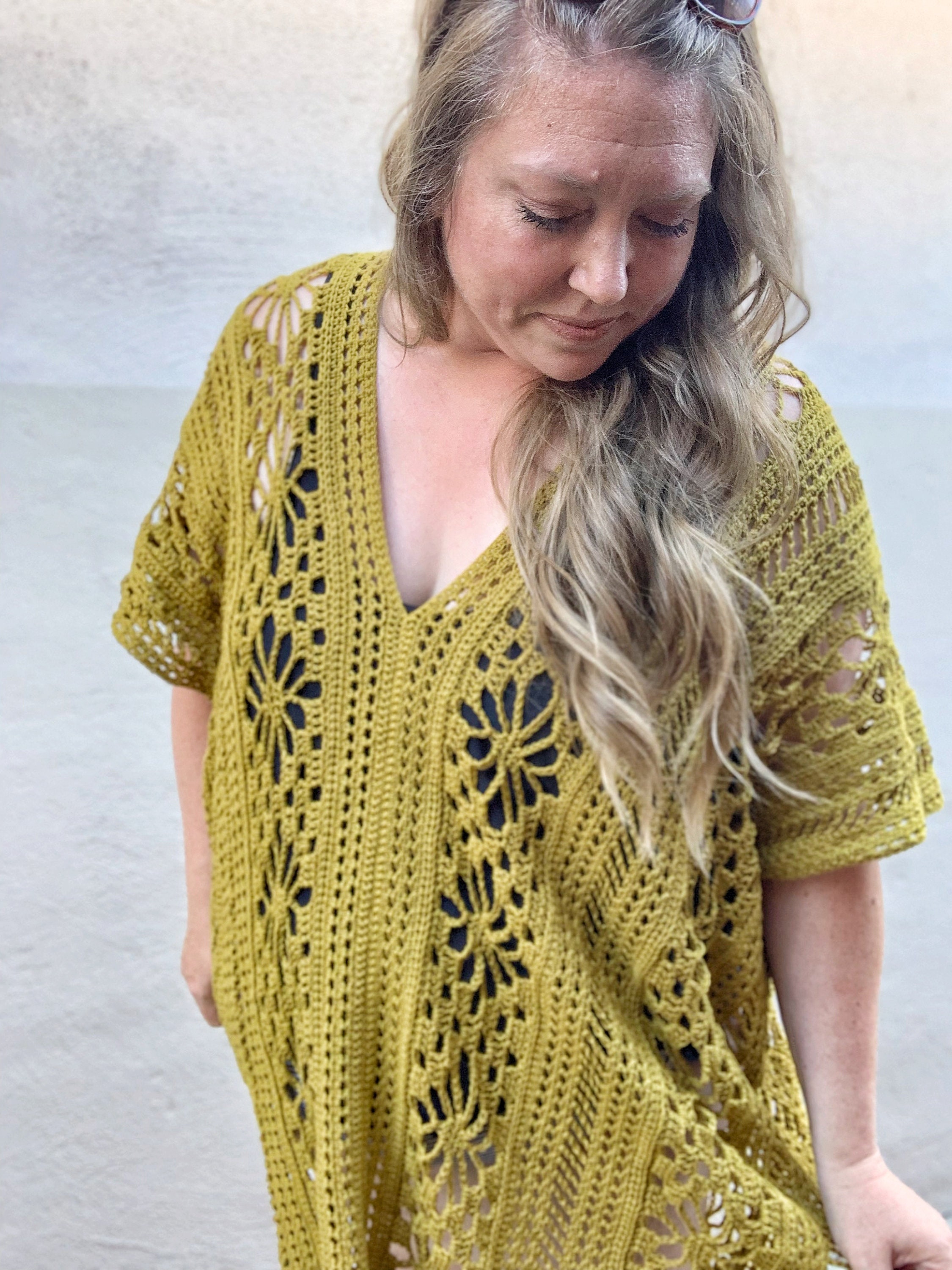 Swimsuit Cover up Crochet Pattern Lacey Crochet Cover up Etsy