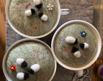 Sheep Cup Pincushion