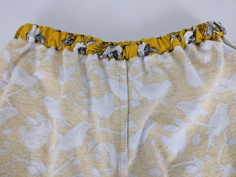 Bird Print Pajama Pants Women Flannel Lounge Wear Elastic - Etsy