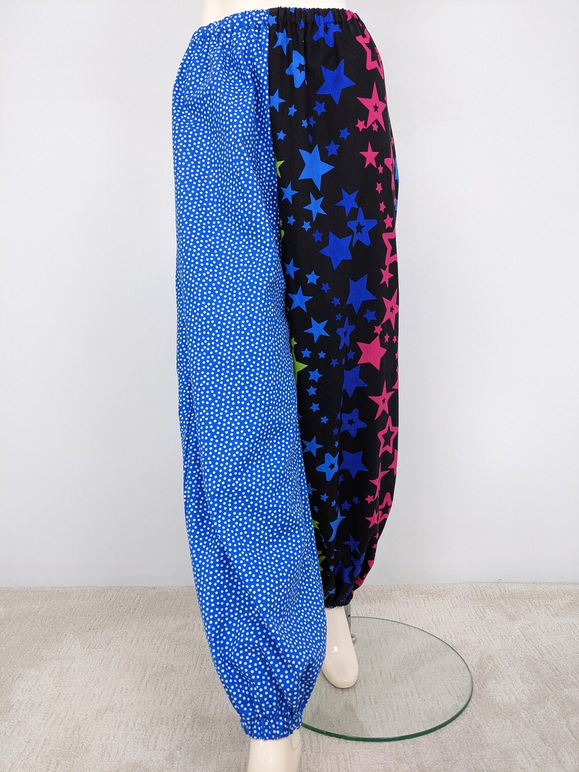 Adult Costume Pants Men / Women Clown Clothing Stars and Etsy