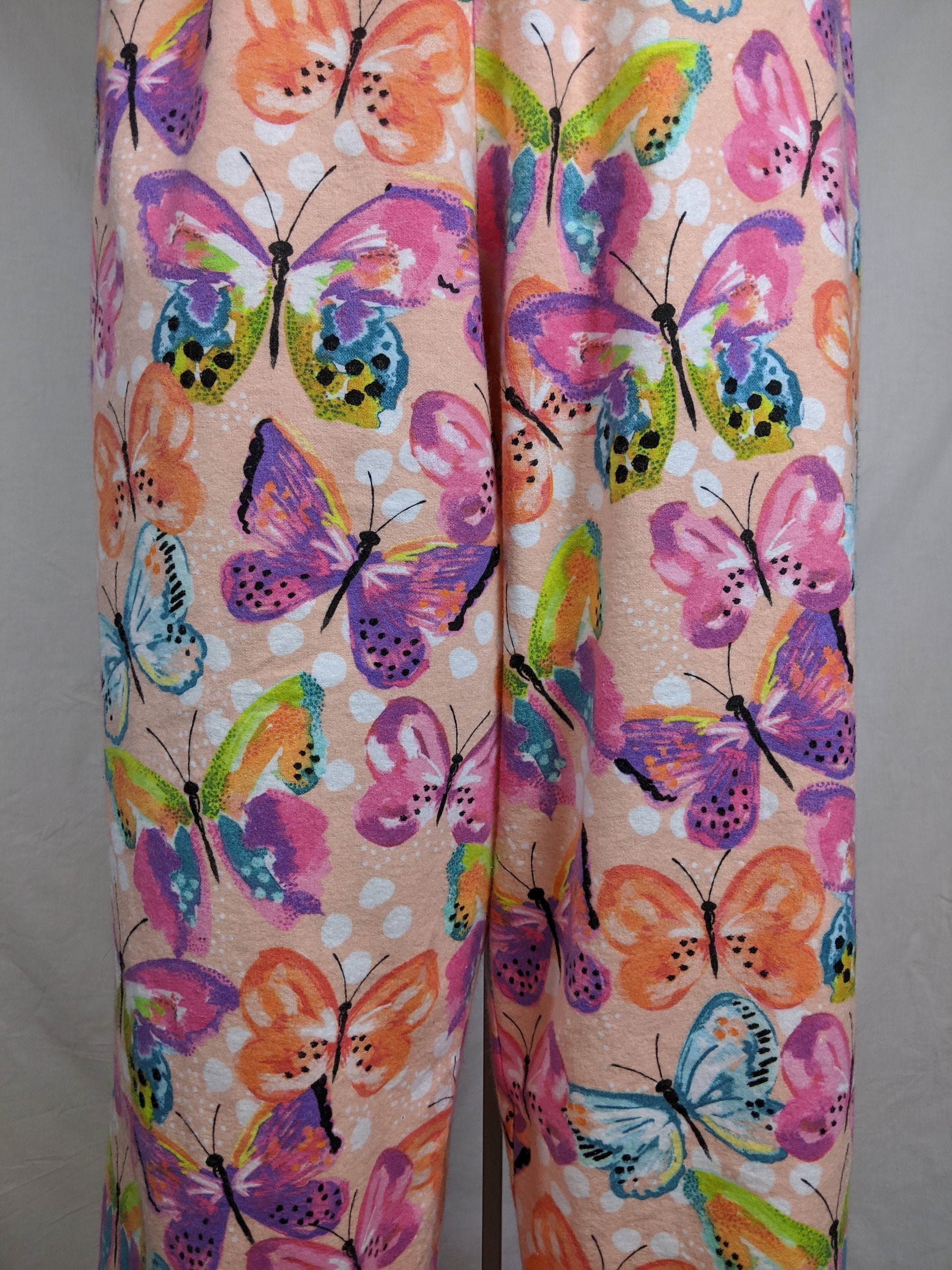 Butterfly print pajamas women pajama pants elastic waist Etsy