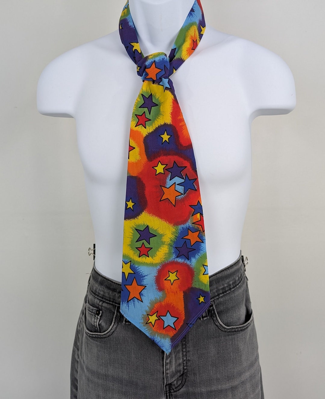 oversized neck tie
