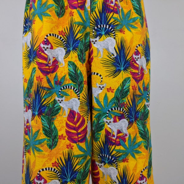 Lemur Print Pattern Women Leggings