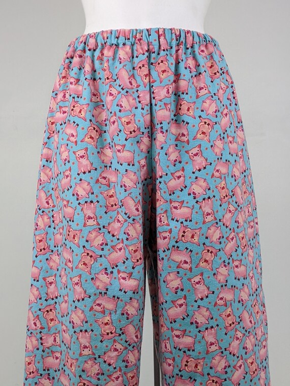 Cute Pig Print Pajama Pants Women Soft Lounge Wear High Waist Flannel Pants Animal Print Jammies Piggy Lover Pajama Gift Etsy Canada