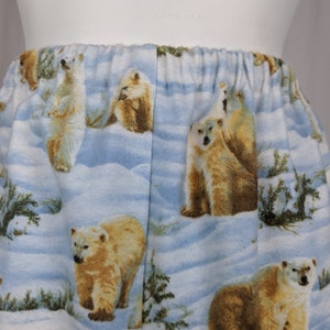 Print Pattern Polar Bear Print Pattern Women Leggings