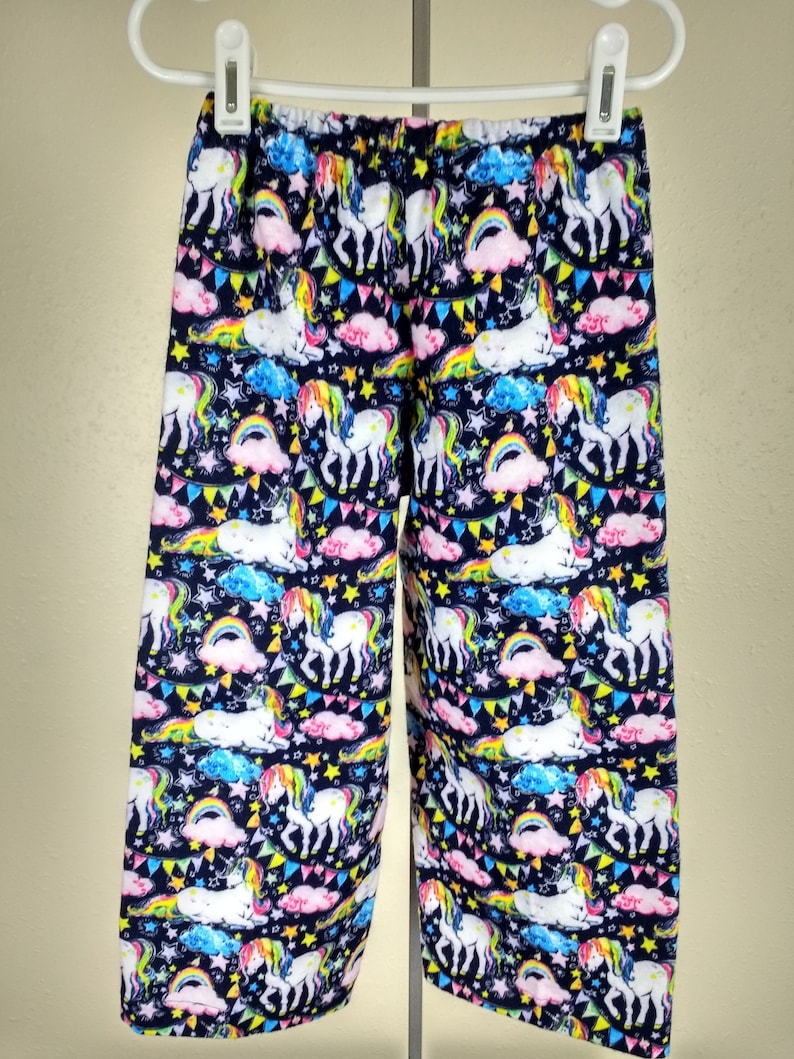unicorn pajama shorts