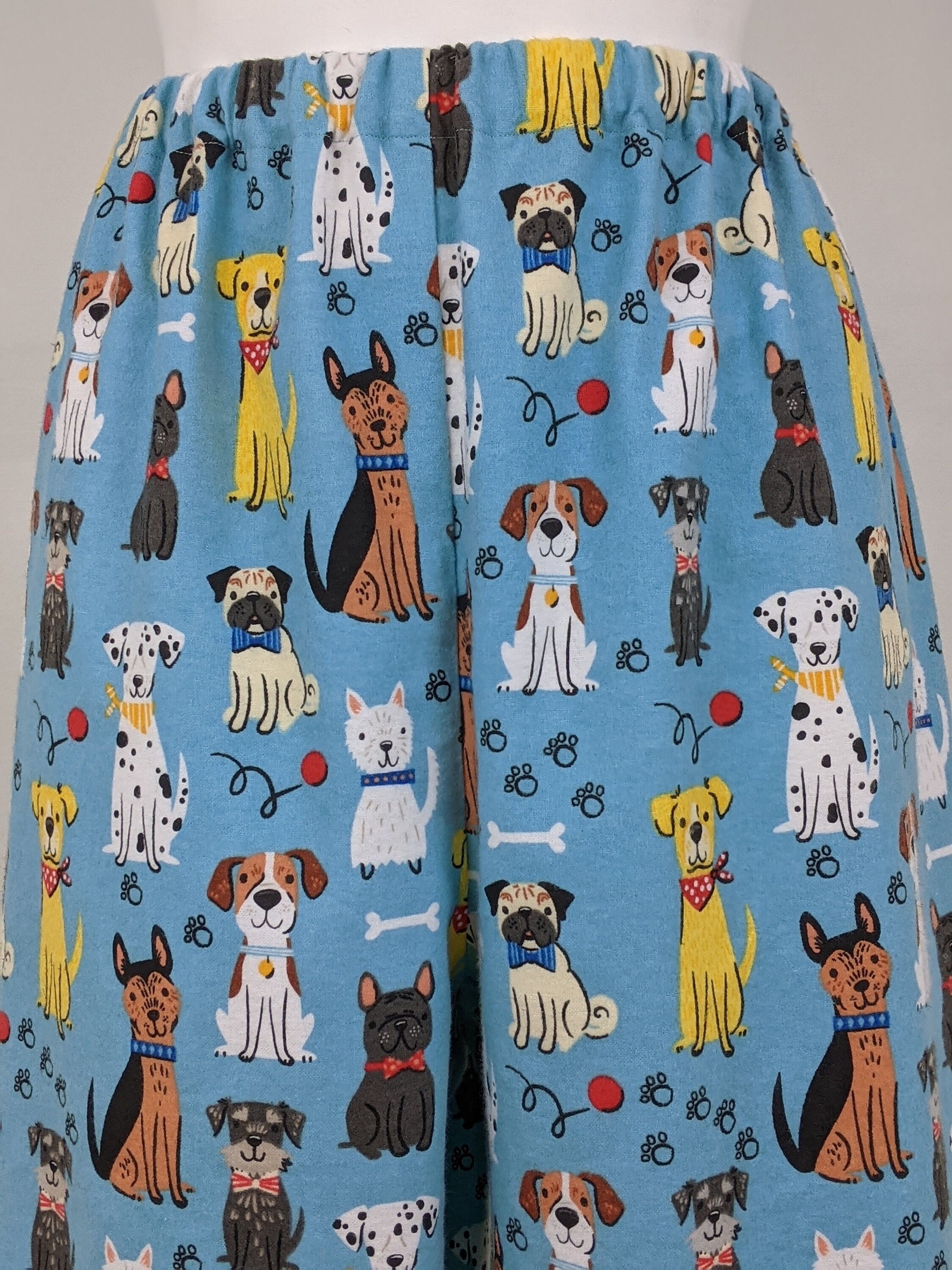 Dog Print Pajama Pants Women Cozy Comfort Wear Flannel Pull Etsy