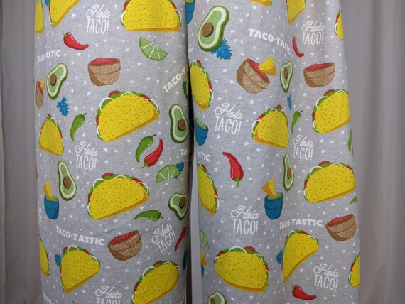 taco pajama pants