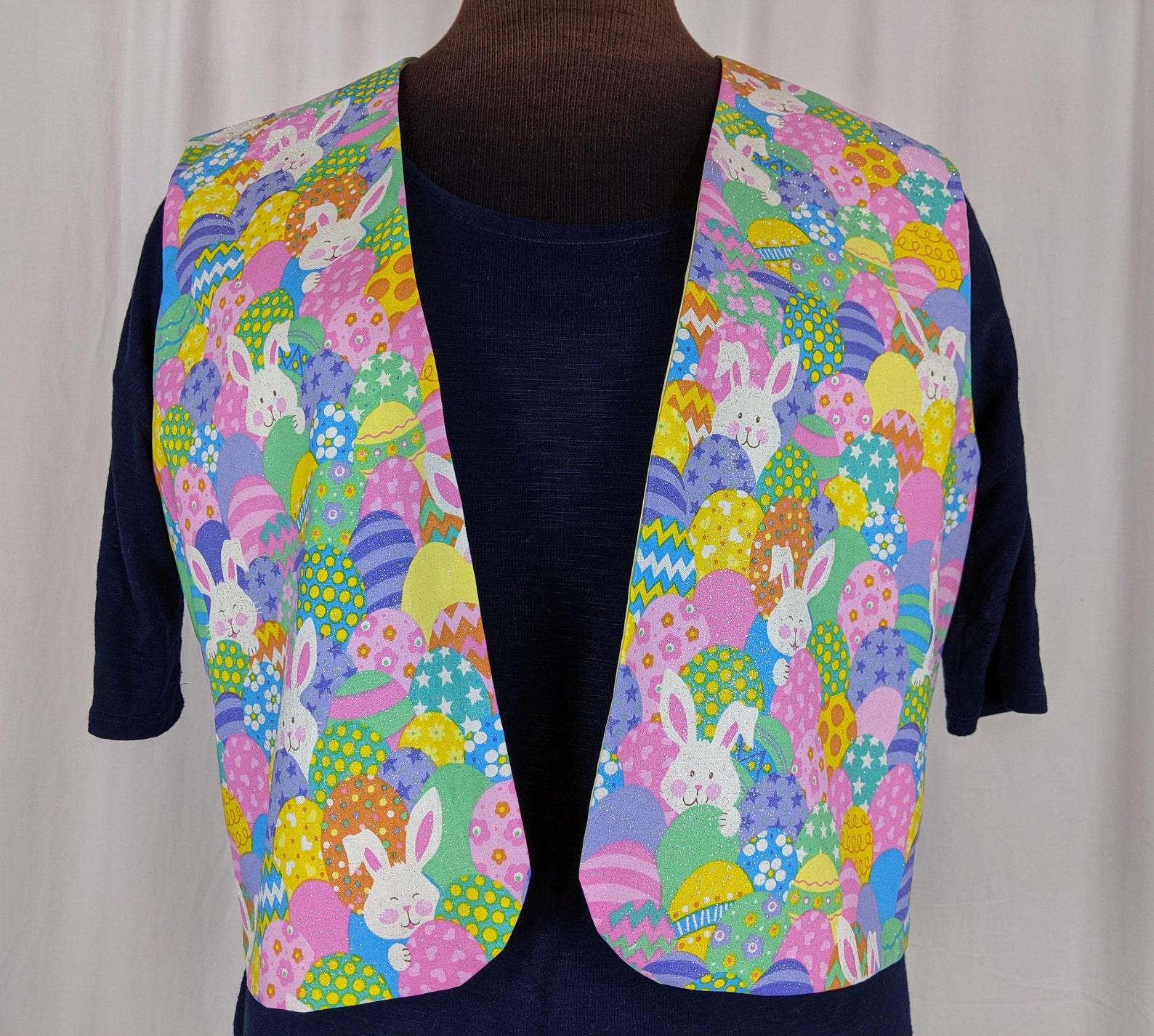 Unisex Holiday Vest/ Easter Vest/ Bunny Mascot Vest/ Easter Etsy UK