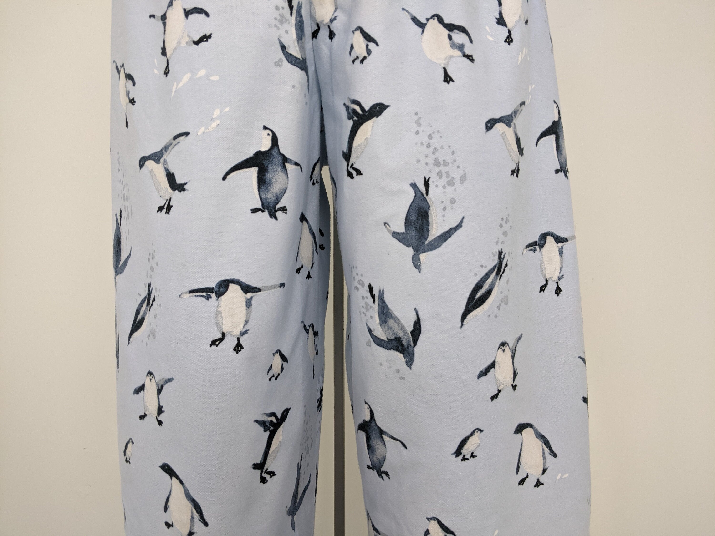 Penguin Print Pajama Pants Women Soft Pajamas Elastic Waist - Etsy