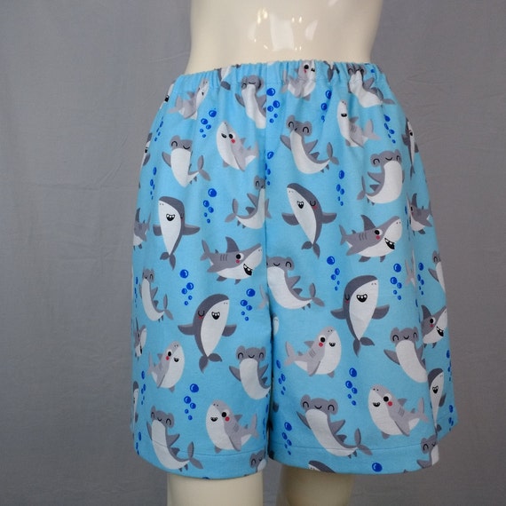 high waisted sleep shorts