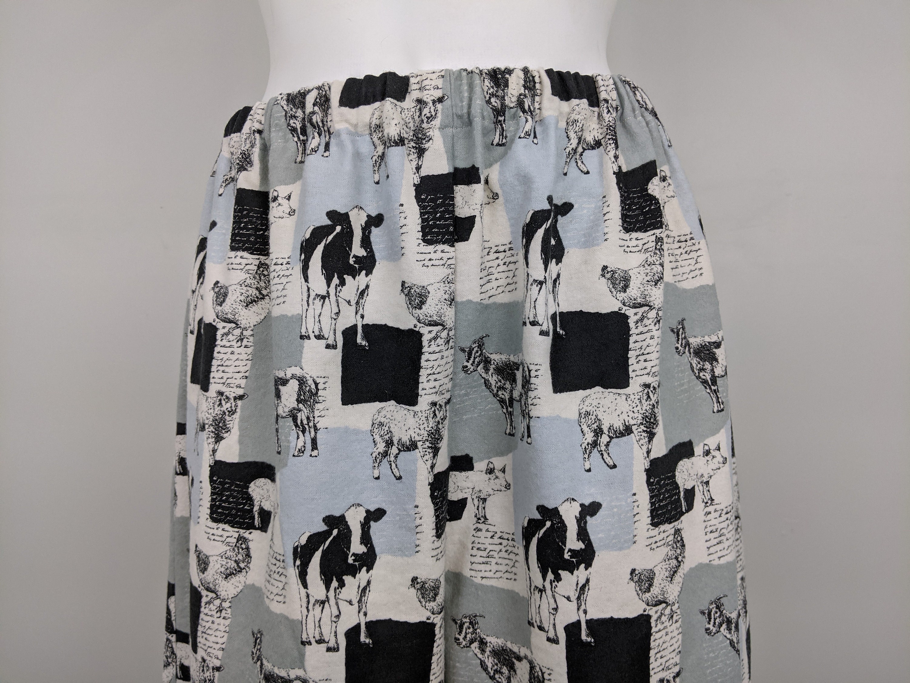 Farm Animals Pajama Pants Women Soft Flannel Lounge Wear - Etsy