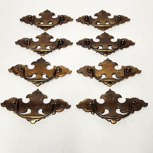Vintage Batwing Dresser Pulls, Drawer Pulls, 3&quot; Center to Center, KBC1 K10960, Total of 8