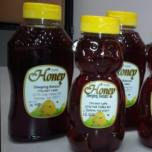 All Natural Pure Honey | Wild Flower Honey | 16 oz Honey | 1lb Honey