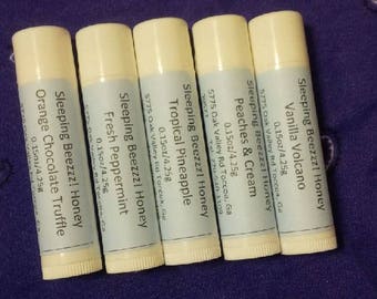 All Natural Bees Wax & Honey lip smacking Lip Balms