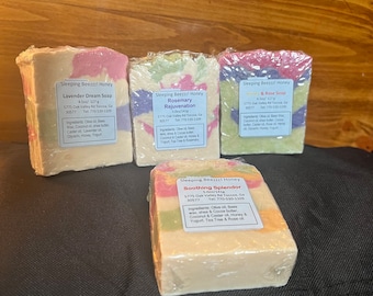 All Natural Bees Wax & Honey Bath Soap