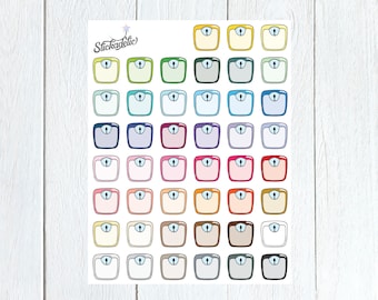45 Scale Planner Stickers