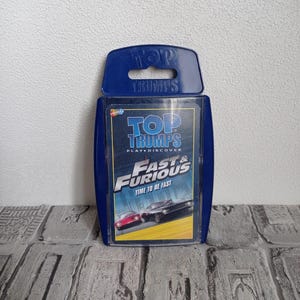 Juego de cartas Top Trumps, Juego de cartas Fast & Furious, Baraja de cartas, Cartas coleccionables, Cartas Dodge, Cartas Plymouth
